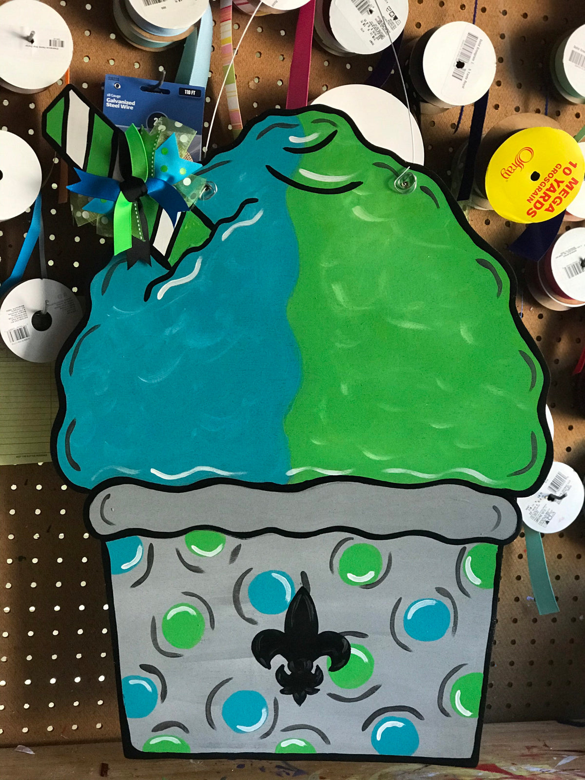 Blue & Green Snowball