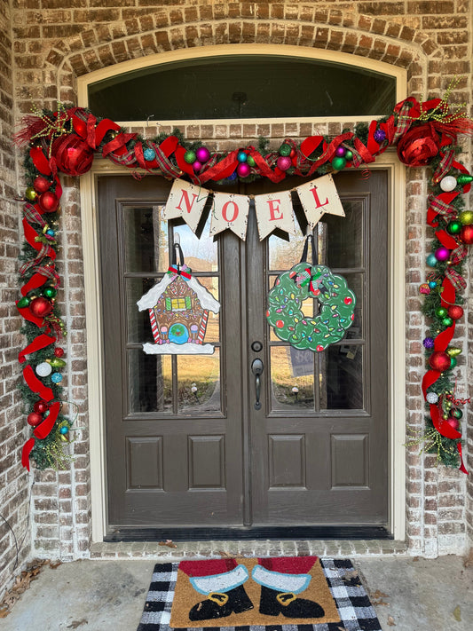 Christmas Lights Wreath
