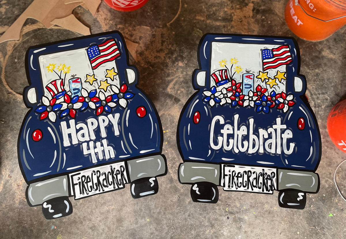 Patriotic Truck