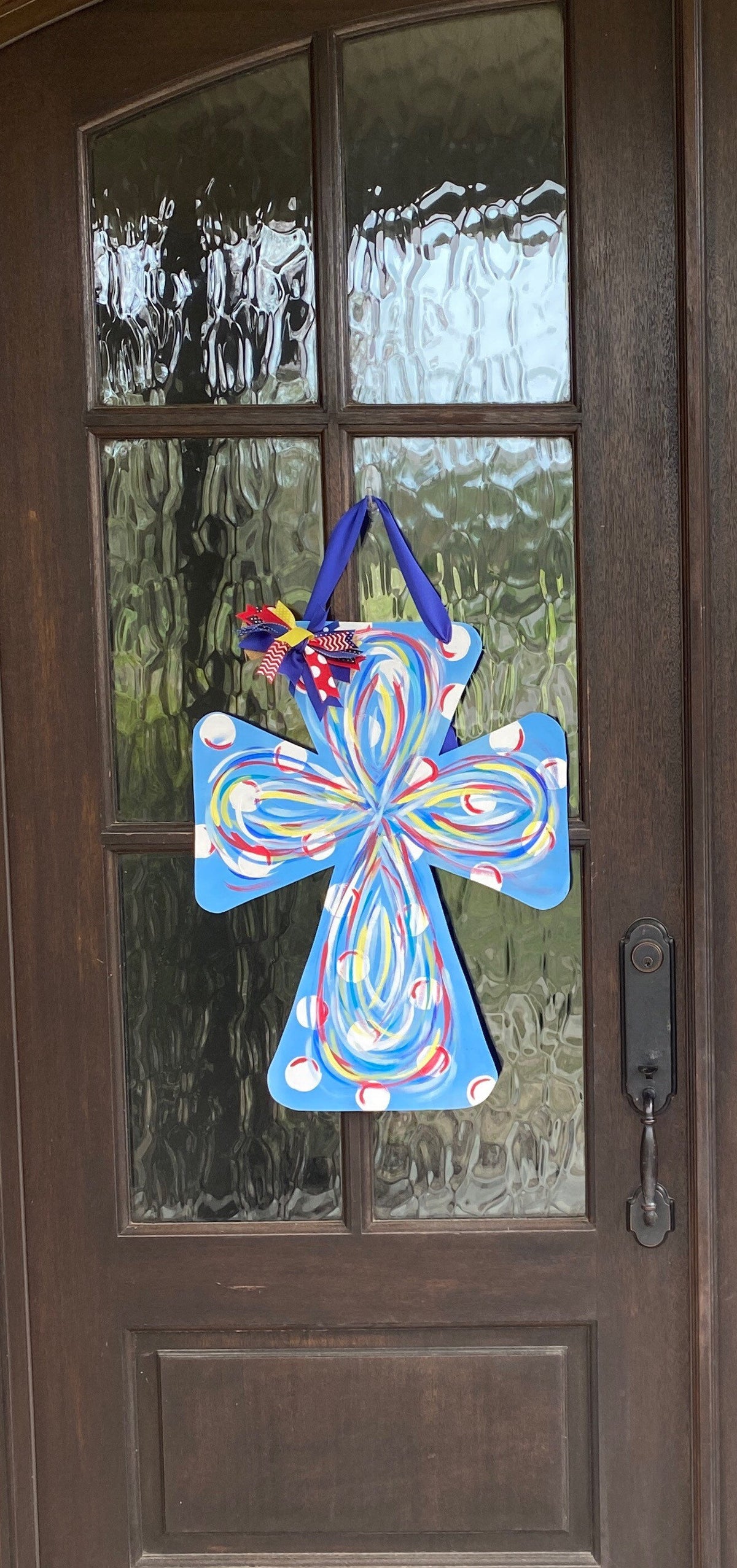 Red, White & Blue Cross