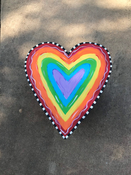 Rainbow Heart