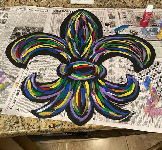 Mardi Gras Fleur De Lis