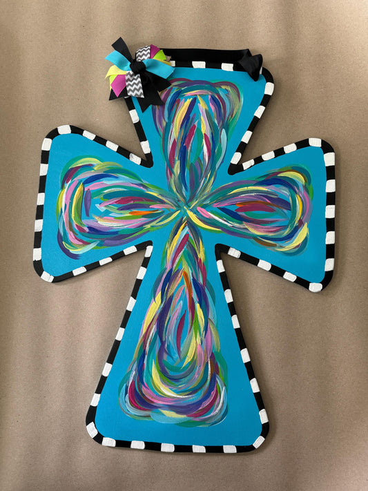 Colorful cross