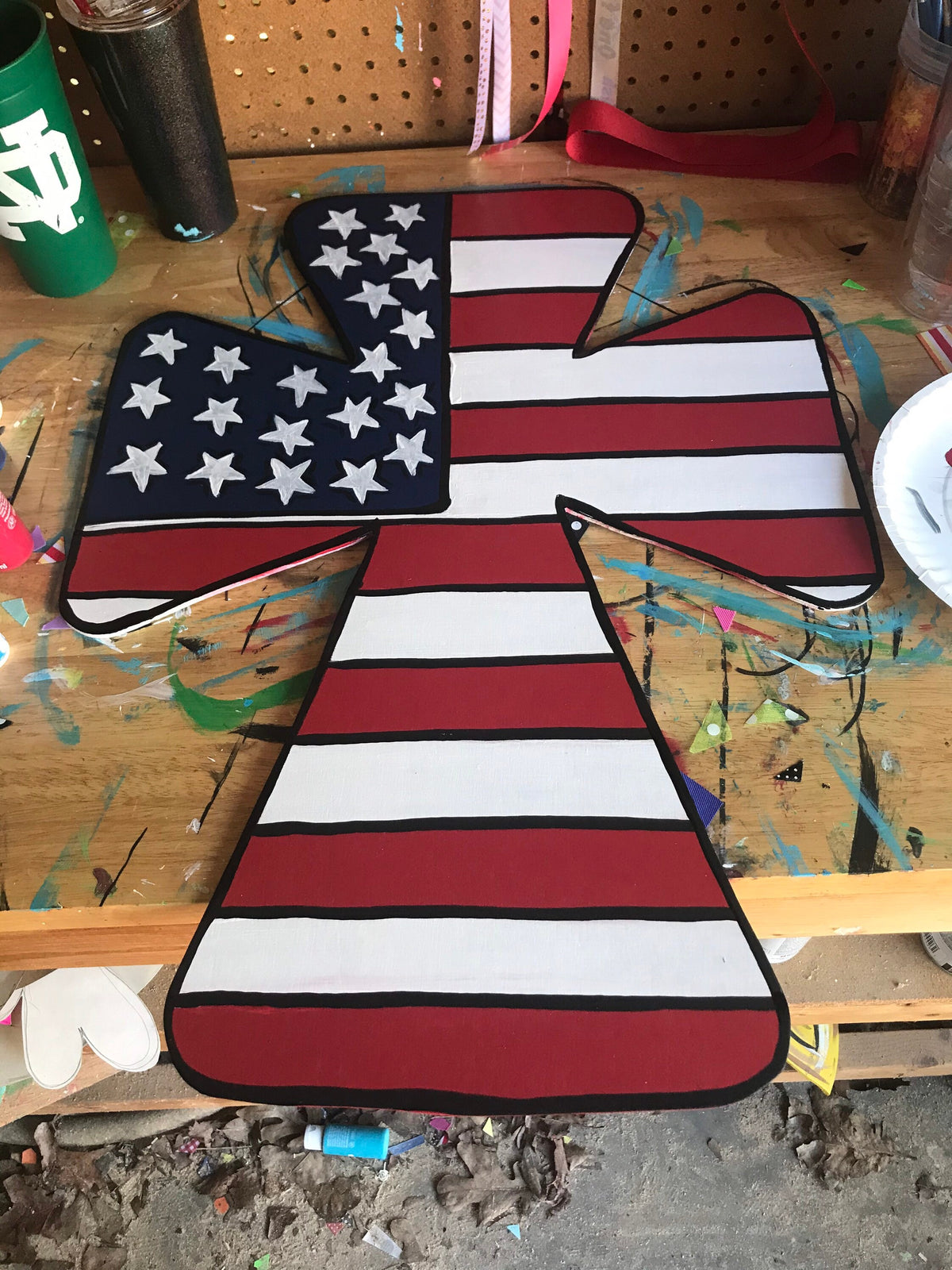 Flag Cross