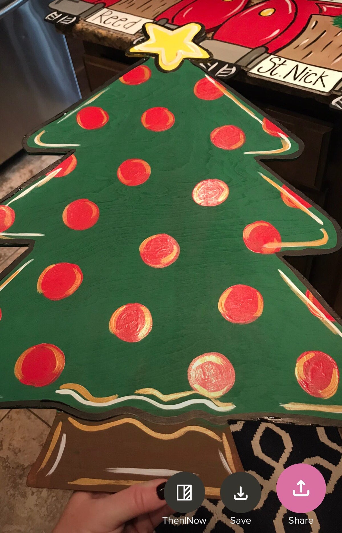 Red Ornament Tree