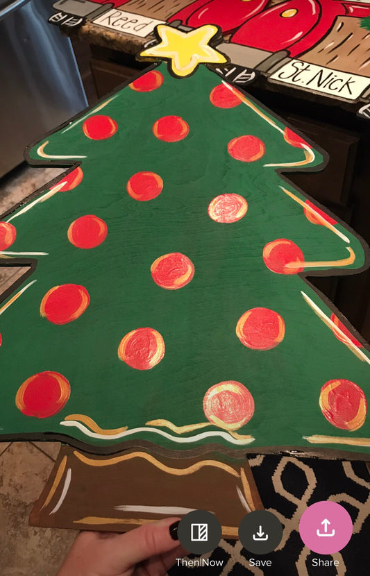 Red Ornament Tree