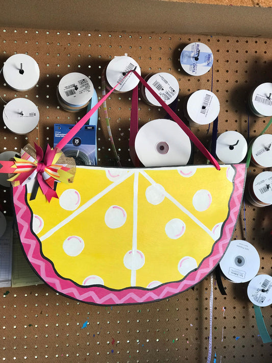 Yellow & White Pink Lemon