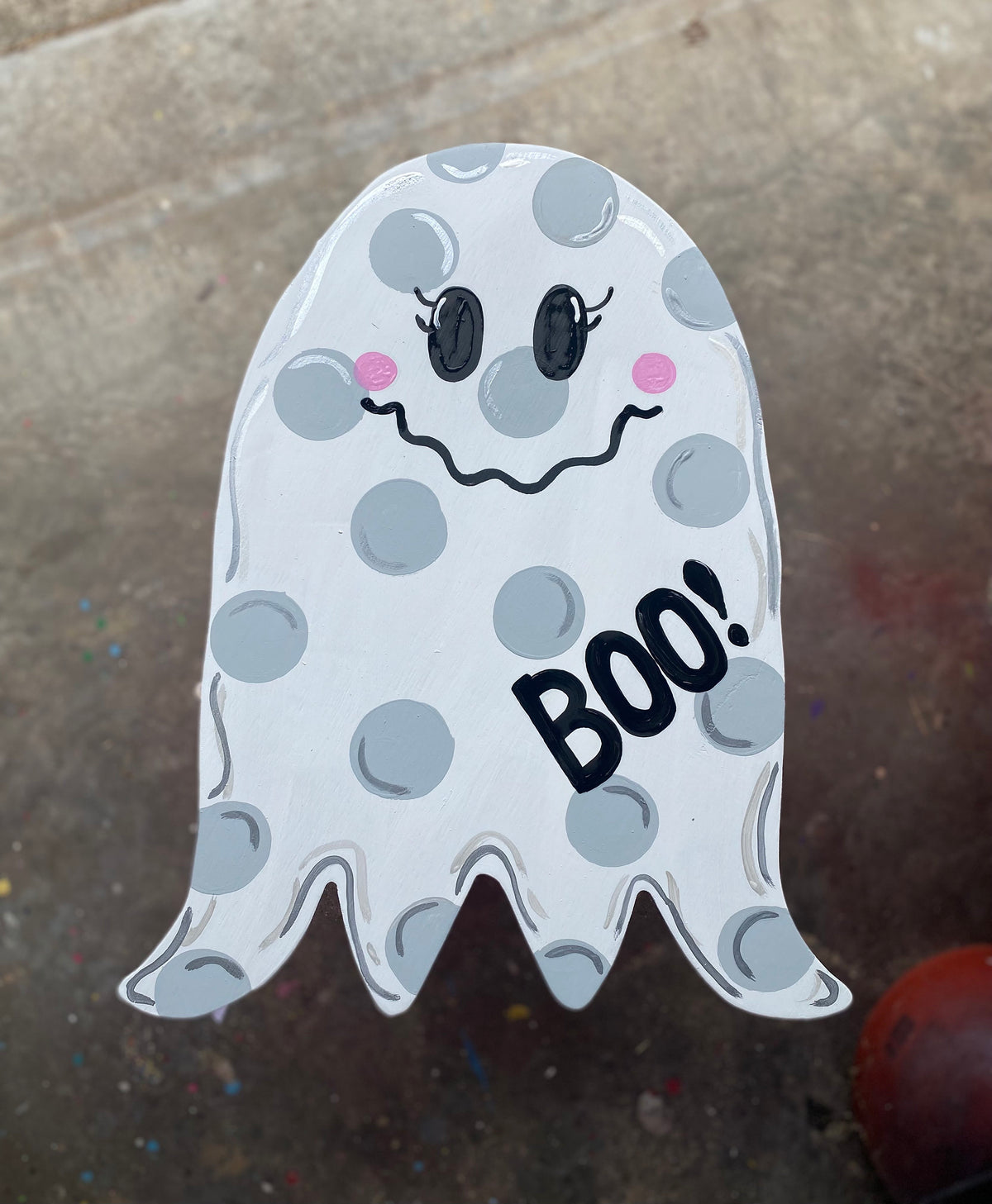 Boo Polka Dot Ghost