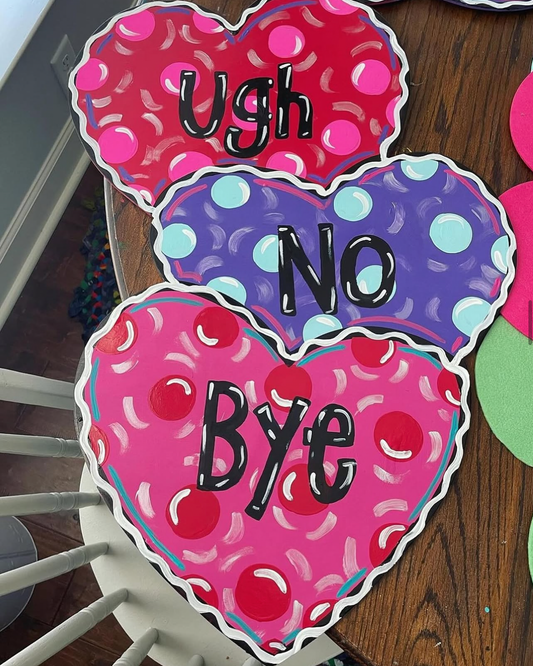 Funny Conversation Heart